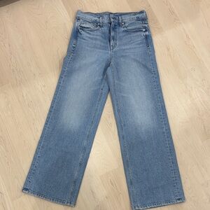 AYR Light Blue Flare & Wide Leg Jeans